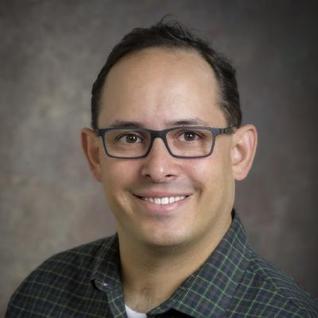 Chad Giusti, head and shoulders portrait